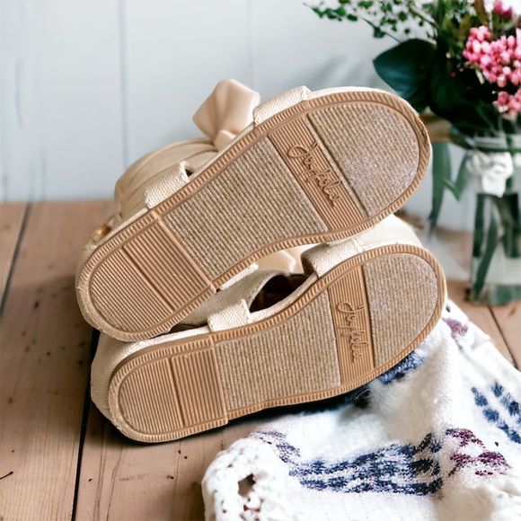 Joyfolie Alexa Gladiator Sandals/Boots in Gardenia 6 Toddler GUC - Picture 5 of 7